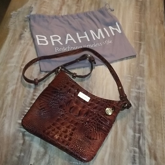 Brahmin Handbags - Brahmin Jody Pecan Melbourne Crossbody